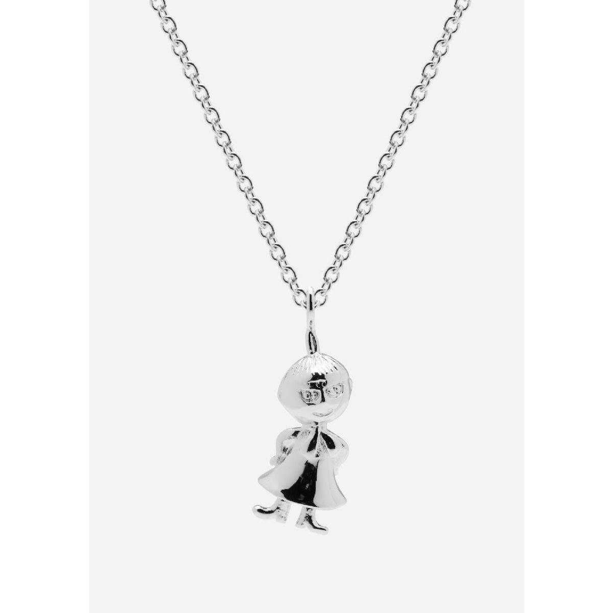 Silver Plated Necklace Little My - Skultuna