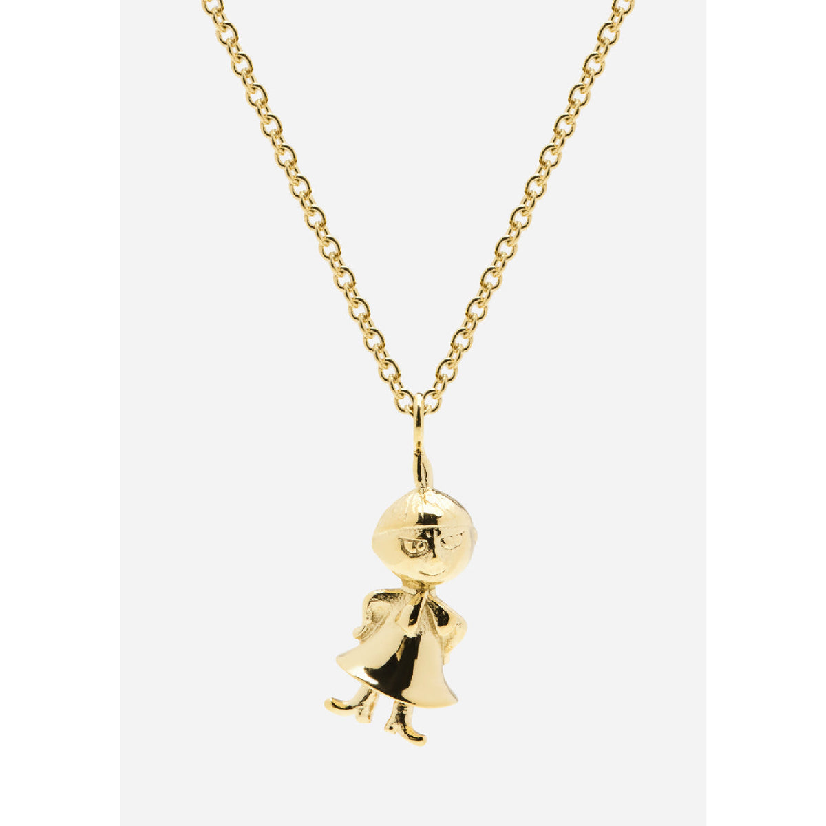 Gold Plated Necklace Little My - Skultuna