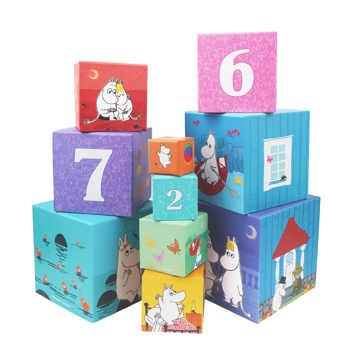 Moomin Stacking Cubes