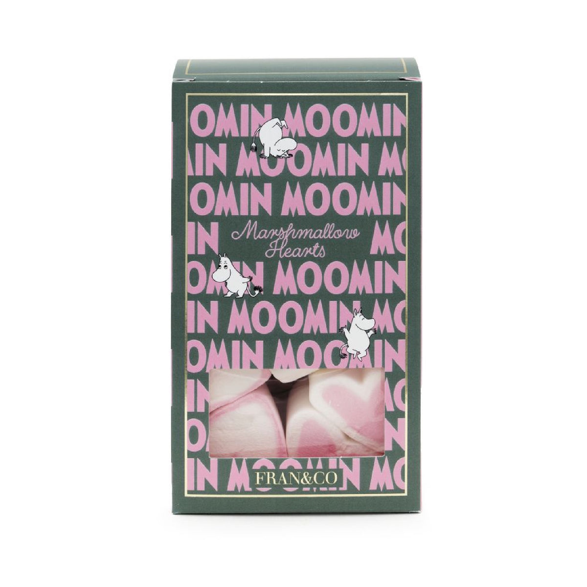 Moomin Marshmallow Vanilla Hearts 55 g