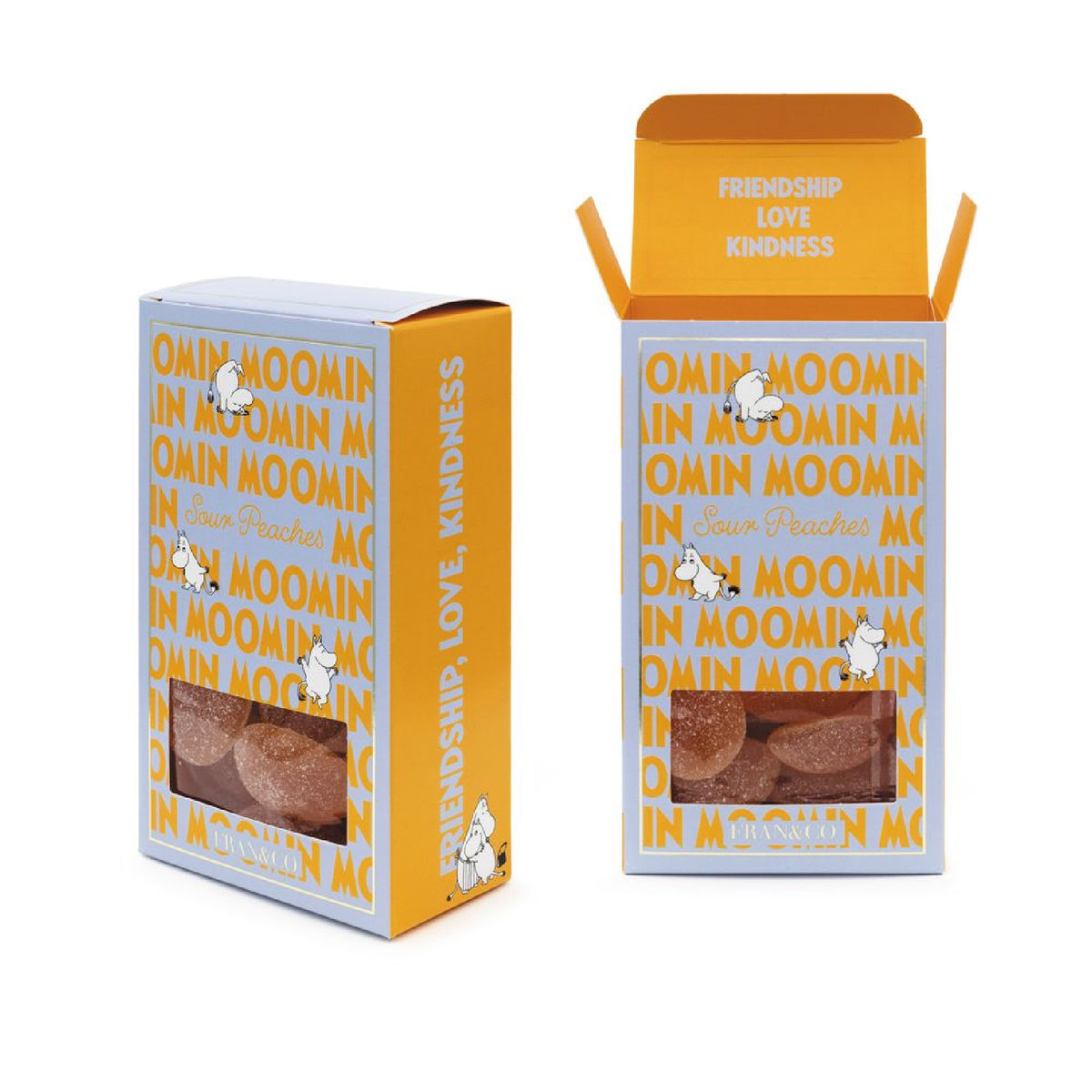 Moomin Sour Peaches 190 g