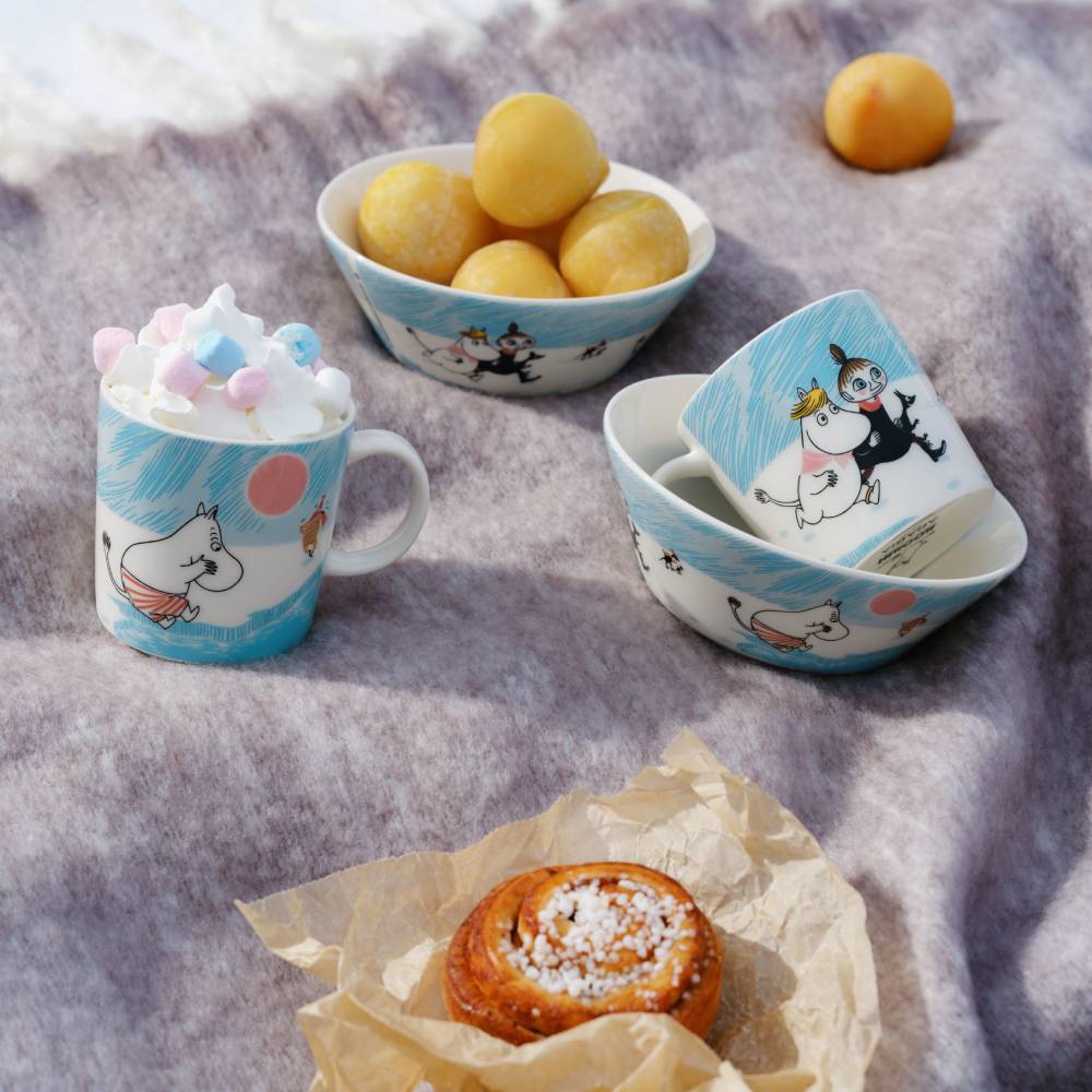 Moomin Ice Swimming Mug & Bowl Bundle