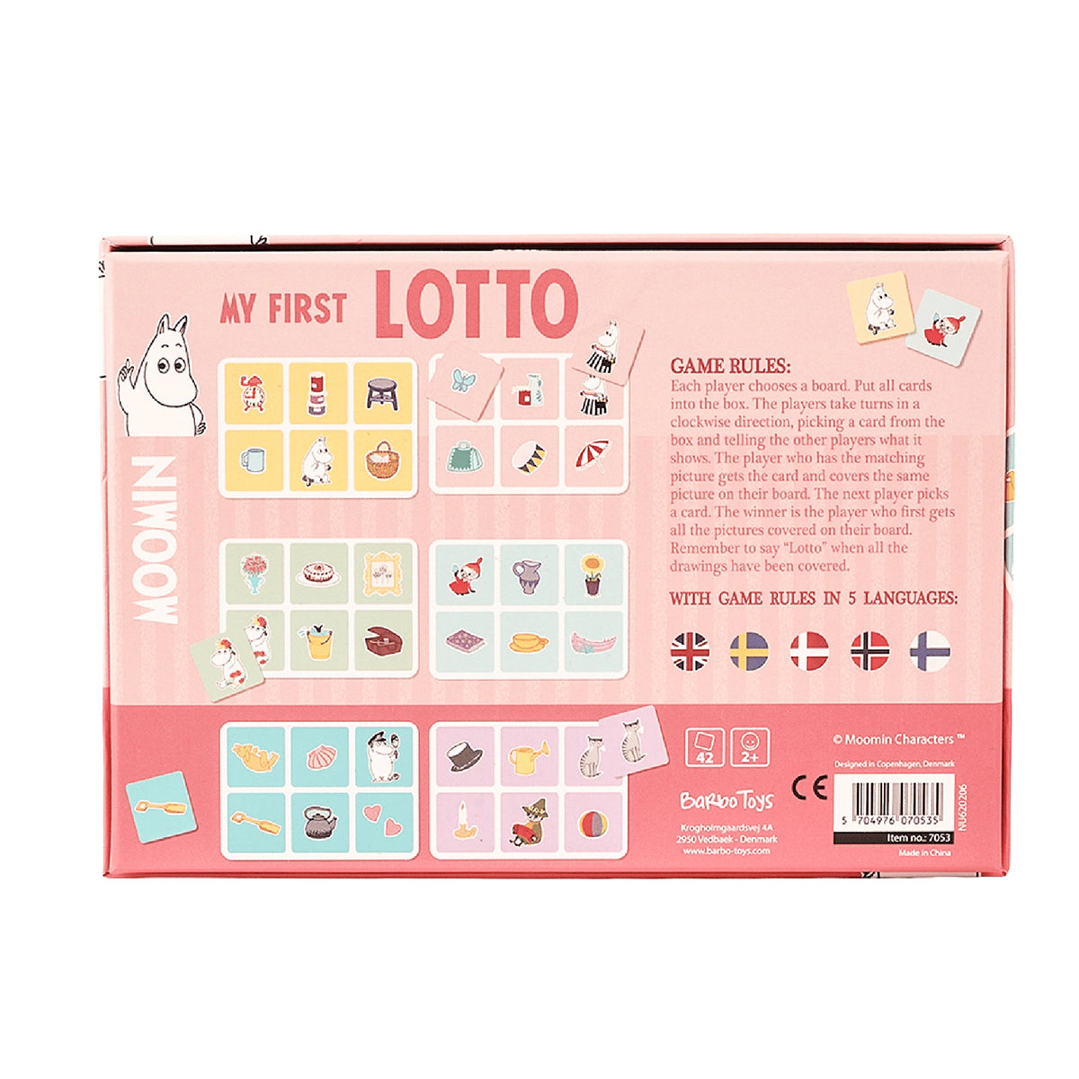 Moomin My First Lotto Game