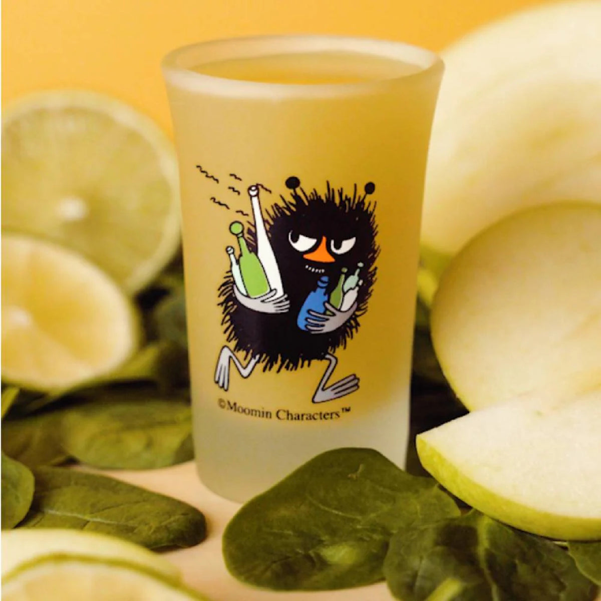 Moominpappa &amp; Stinky Mini Glass 5 cl 2-set