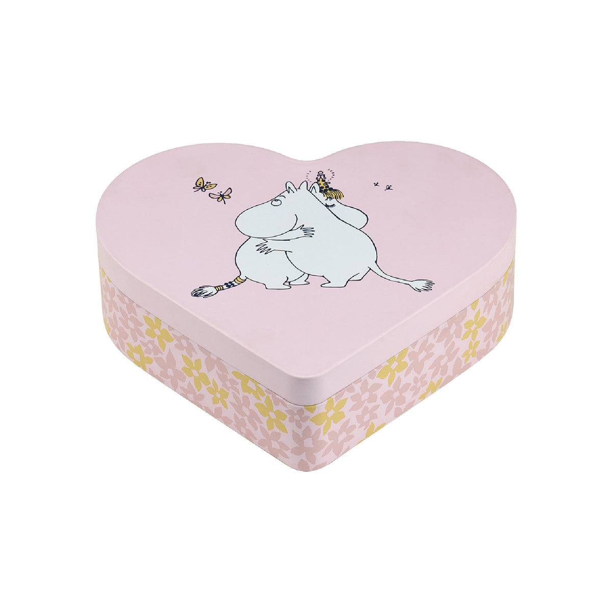 Moomin Heart Shaped Tin Hug 8 x 14.5 cm