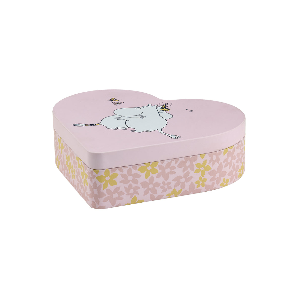Moomin Heart Shaped Tin Hug 8 x 14.5 cm