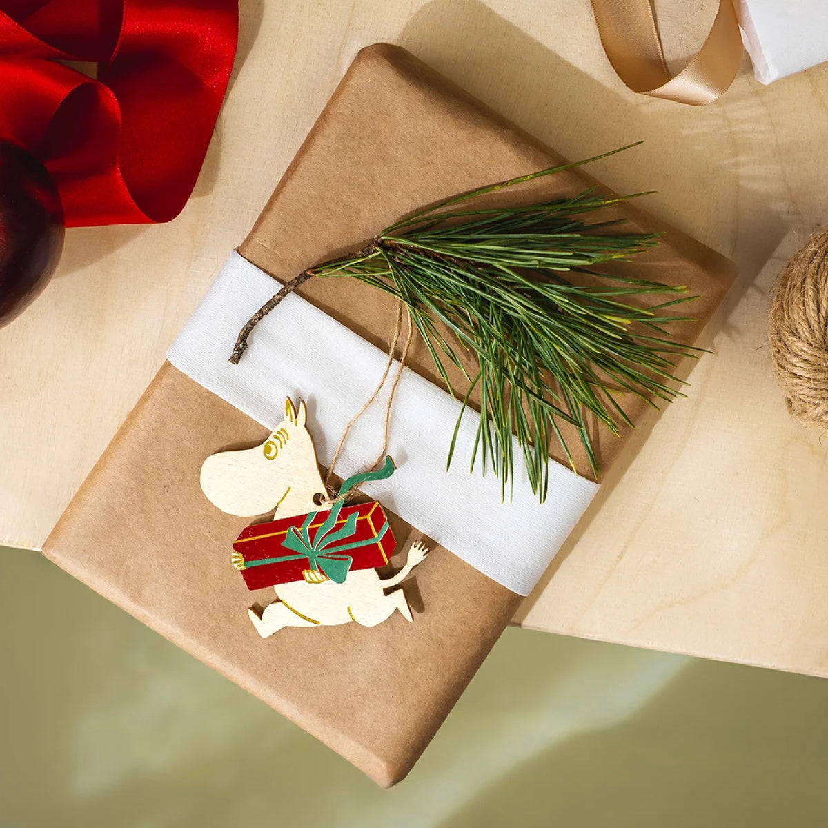 Moomintroll Plywood Christmas Decoration