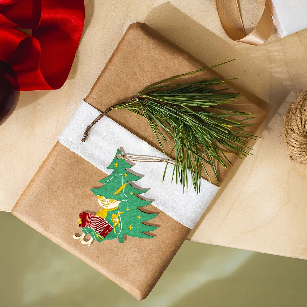 Snufkin Plywood Christmas Decoration