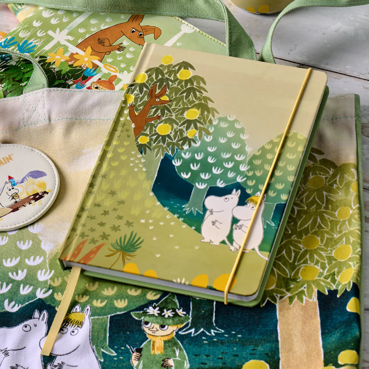 Moomin Hill Hardcover A5 Notebook