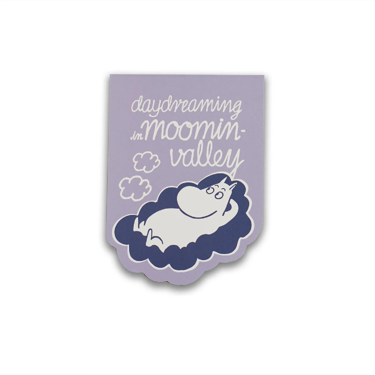 A6 Moomin Daydreaming Shaped Notebooks Set of 2