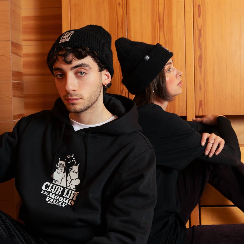 Moomin Novels Collection Beanie Black