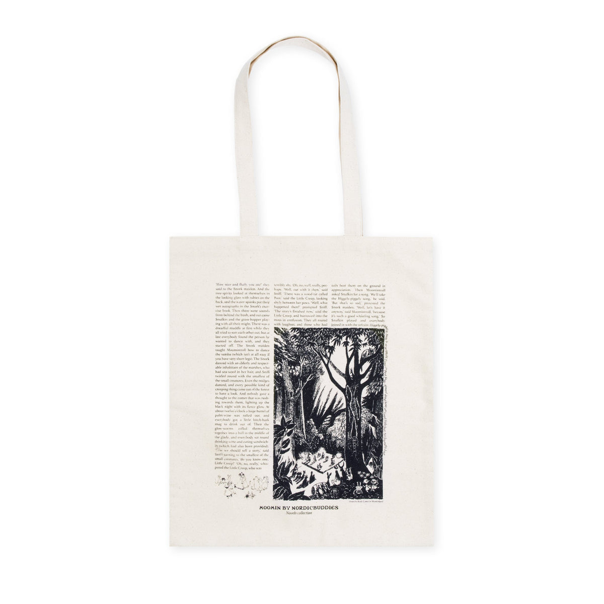 Tote Bag Novels B/W