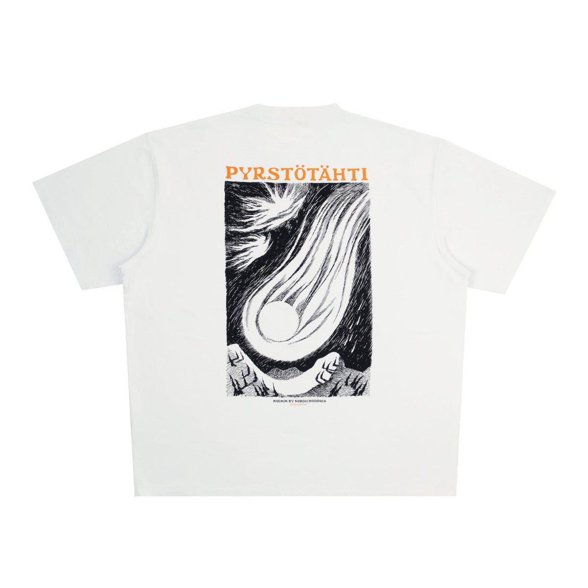 T-shirt Novels The Comet White