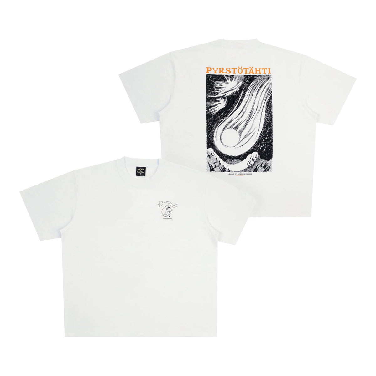 T-shirt Novels The Comet White