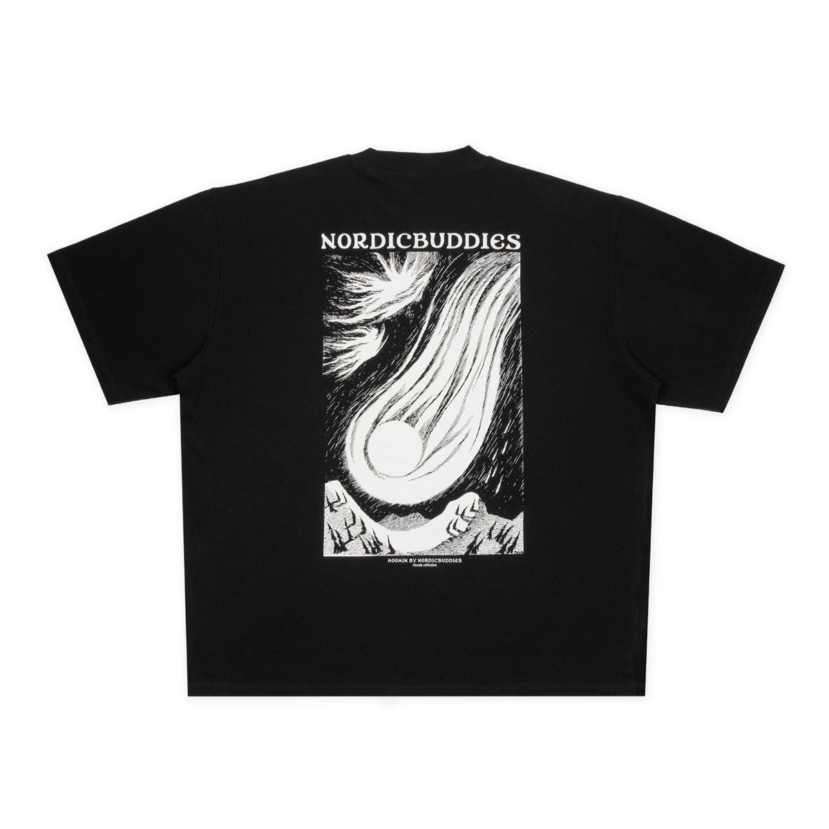 T-shirt Novels The Comet Black