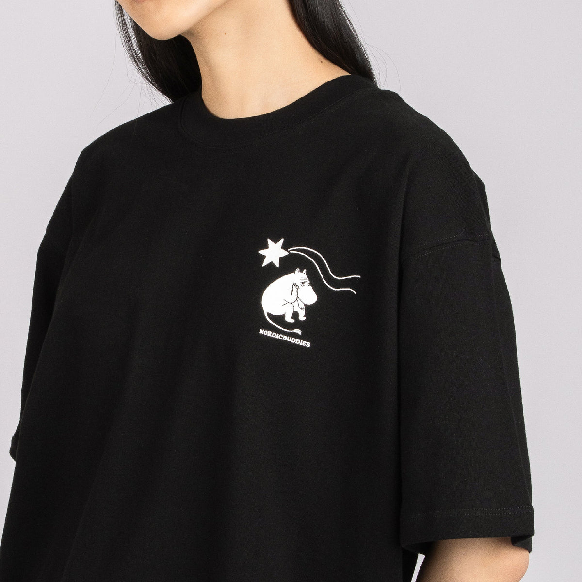 T-shirt Novels The Comet Black
