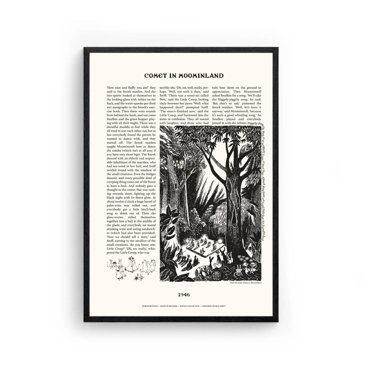 Poster Moomin Novels