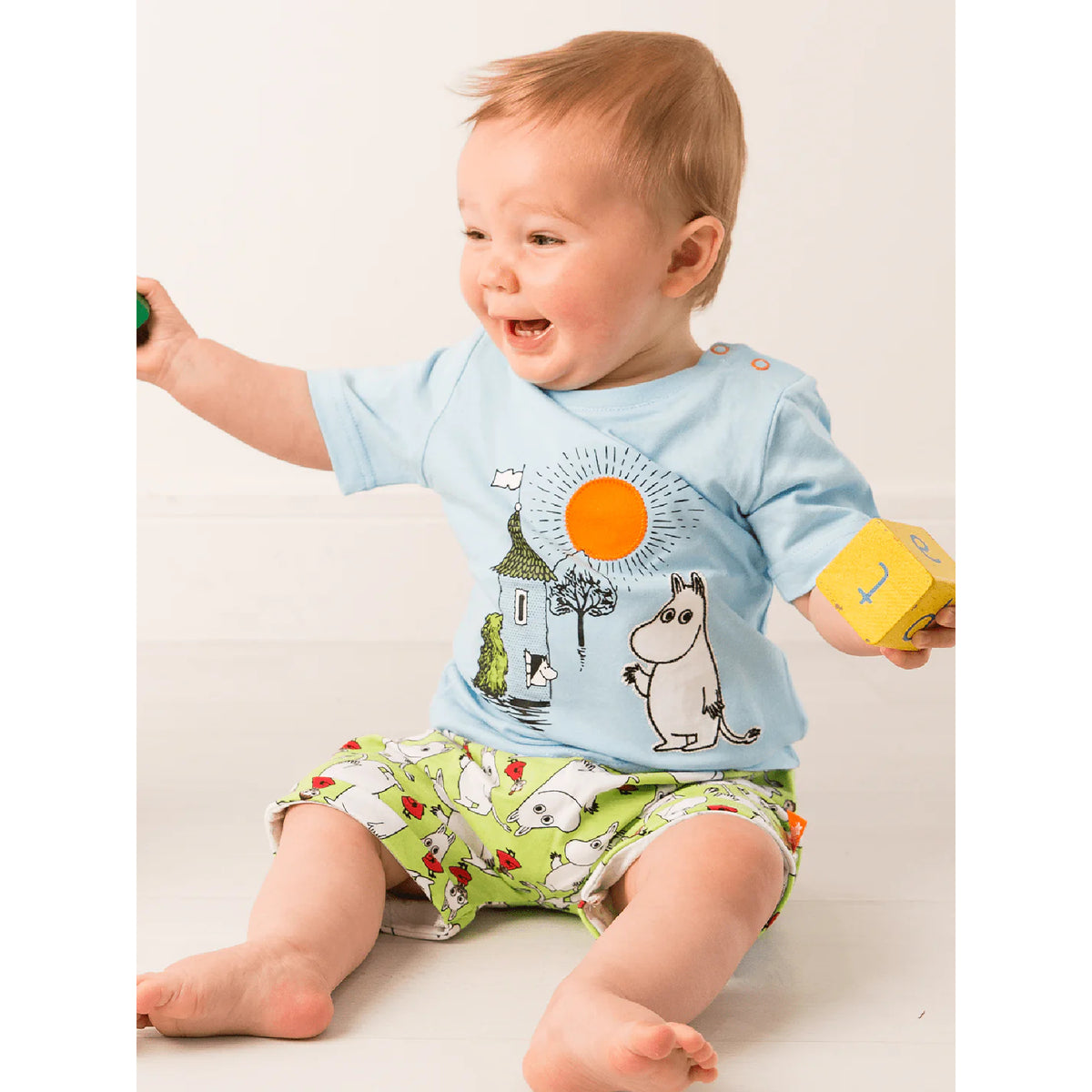 Moomin Organic Free To Explore Shorts