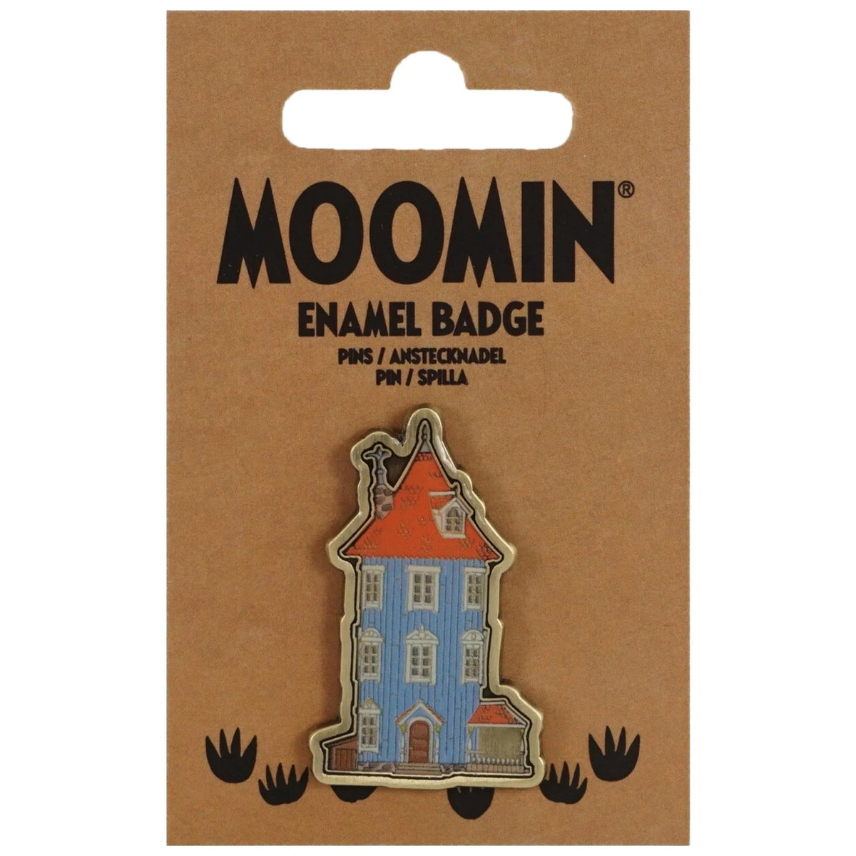 Metal Pin Badge Moominhouse