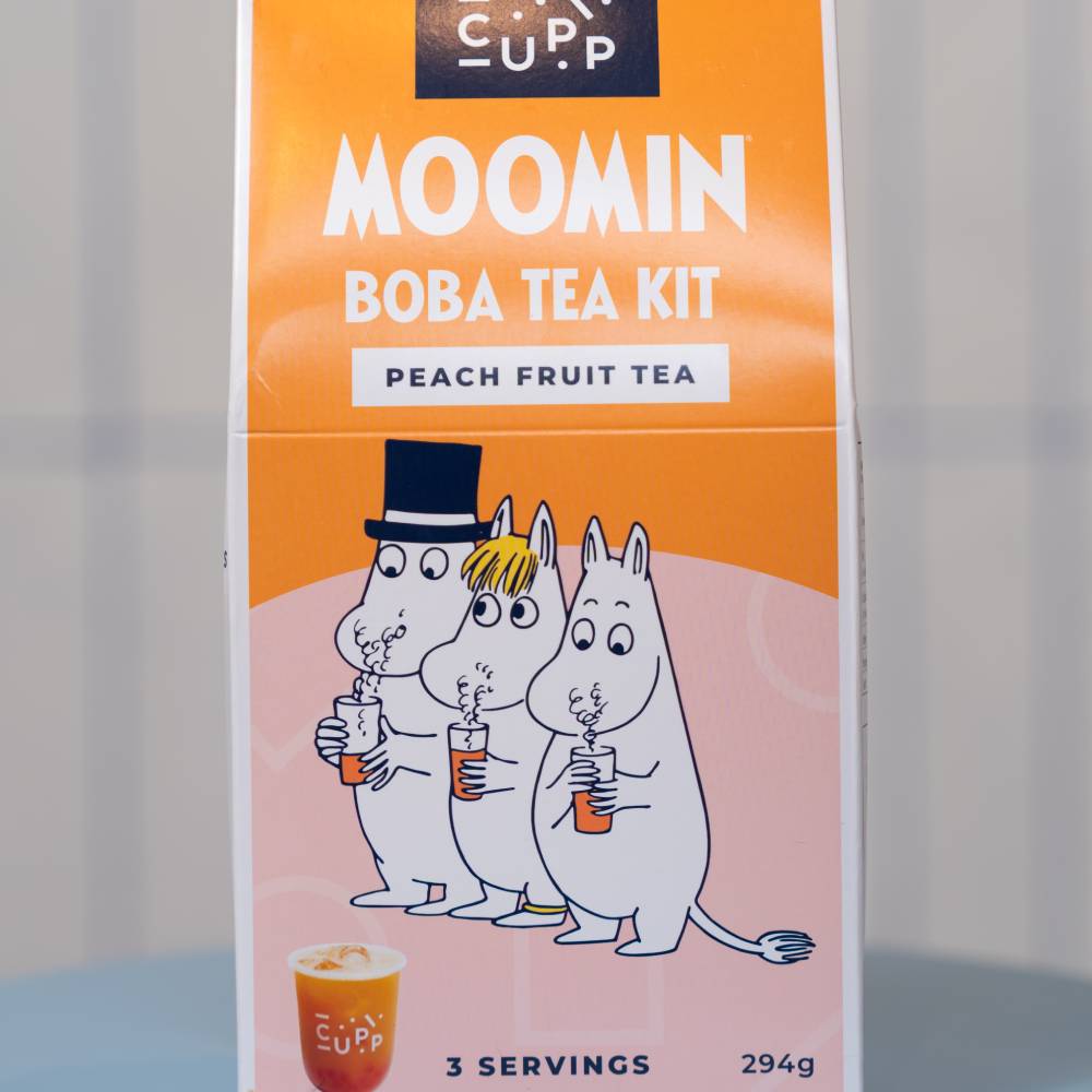 Moomin Boba Tea Kit Peach Fruit