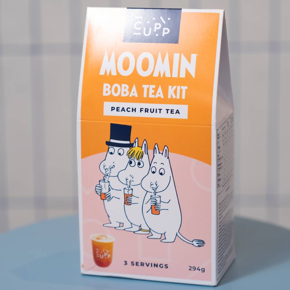 Moomin Boba Tea Kit Peach Fruit