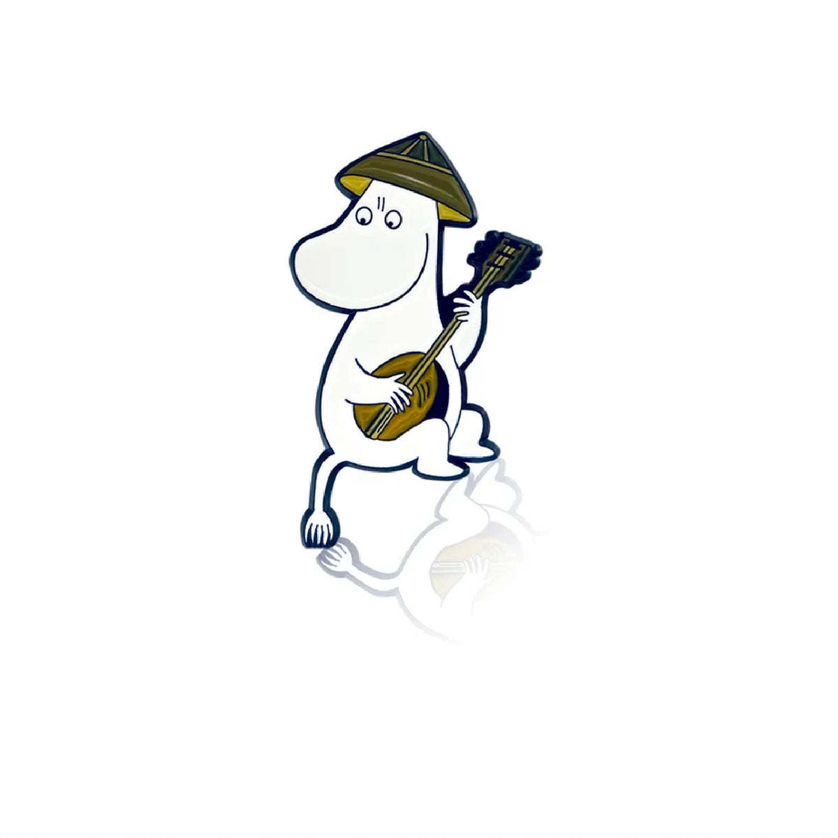 Moomintroll With A Banjo Pin