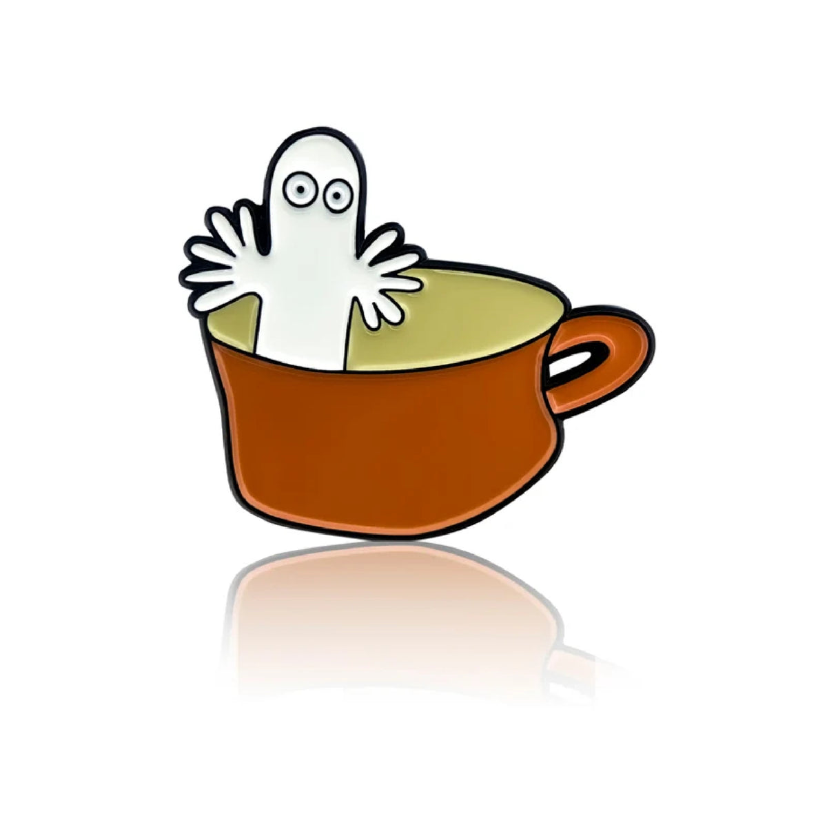 Hattifattener In A Mug Pin