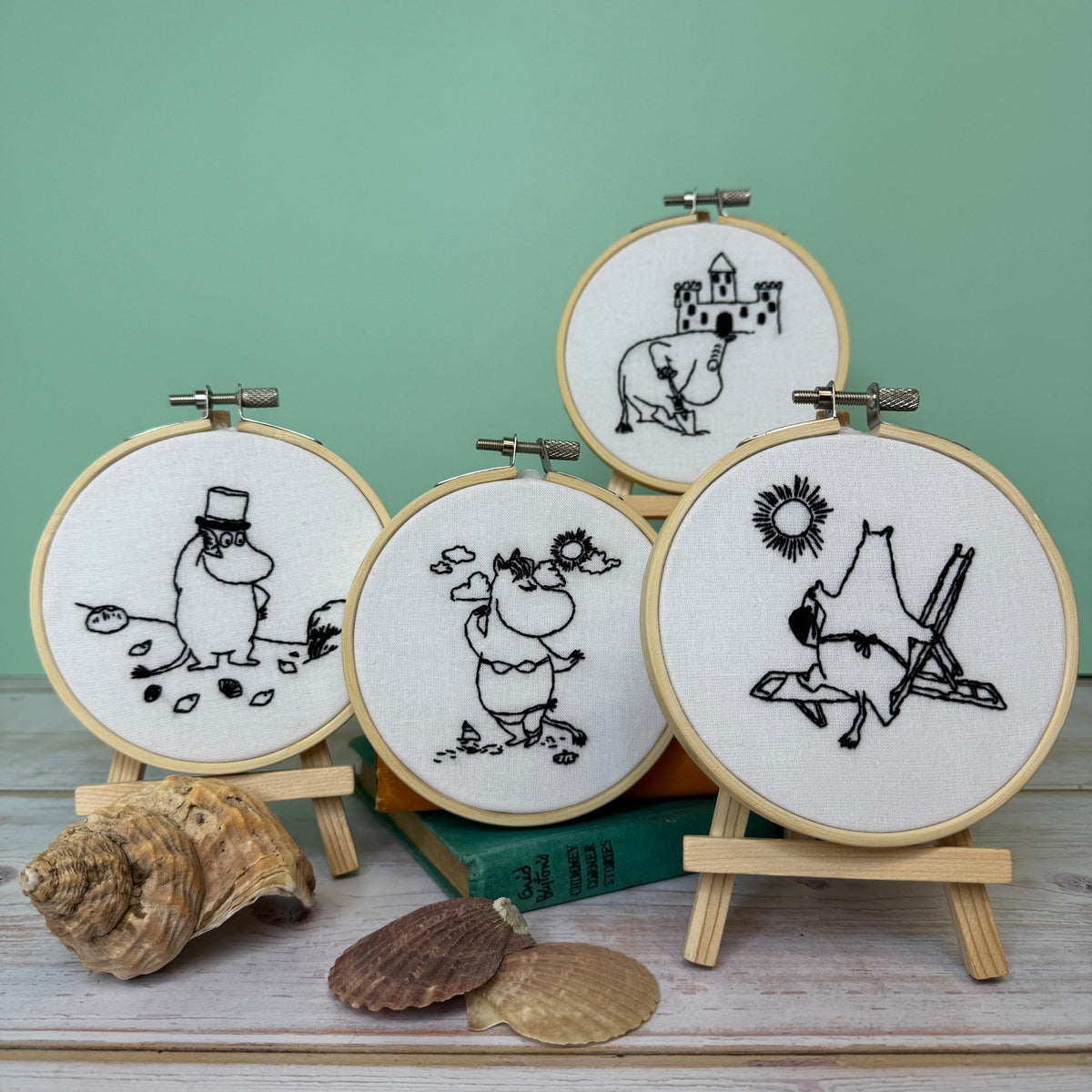 Crafty Kit Mini Moomin Embroidery Bundle