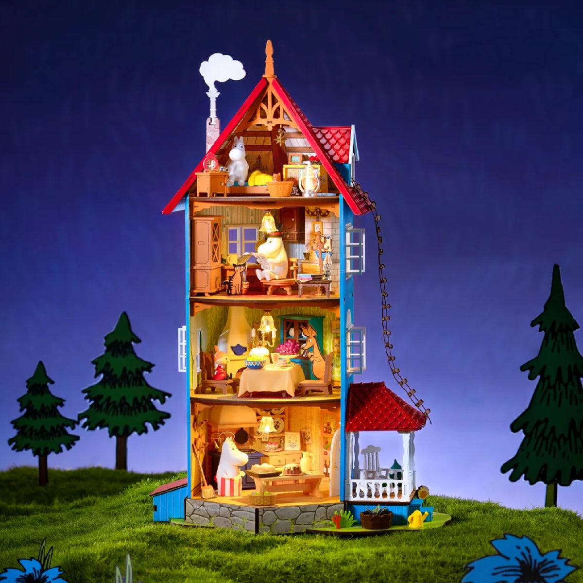 Moominhouse DIY 3D Dollhouse