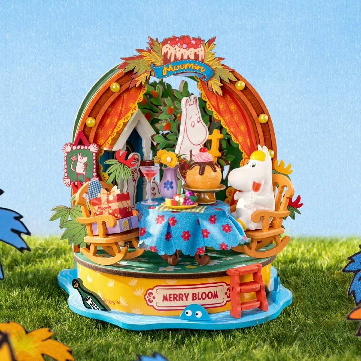 Snorkmaiden's Garden Party DIY 3D Dollhouse