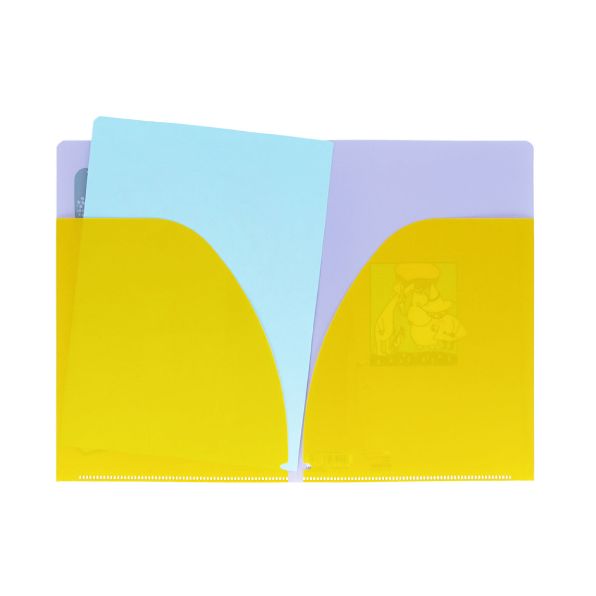 Clear File Folder Come Down