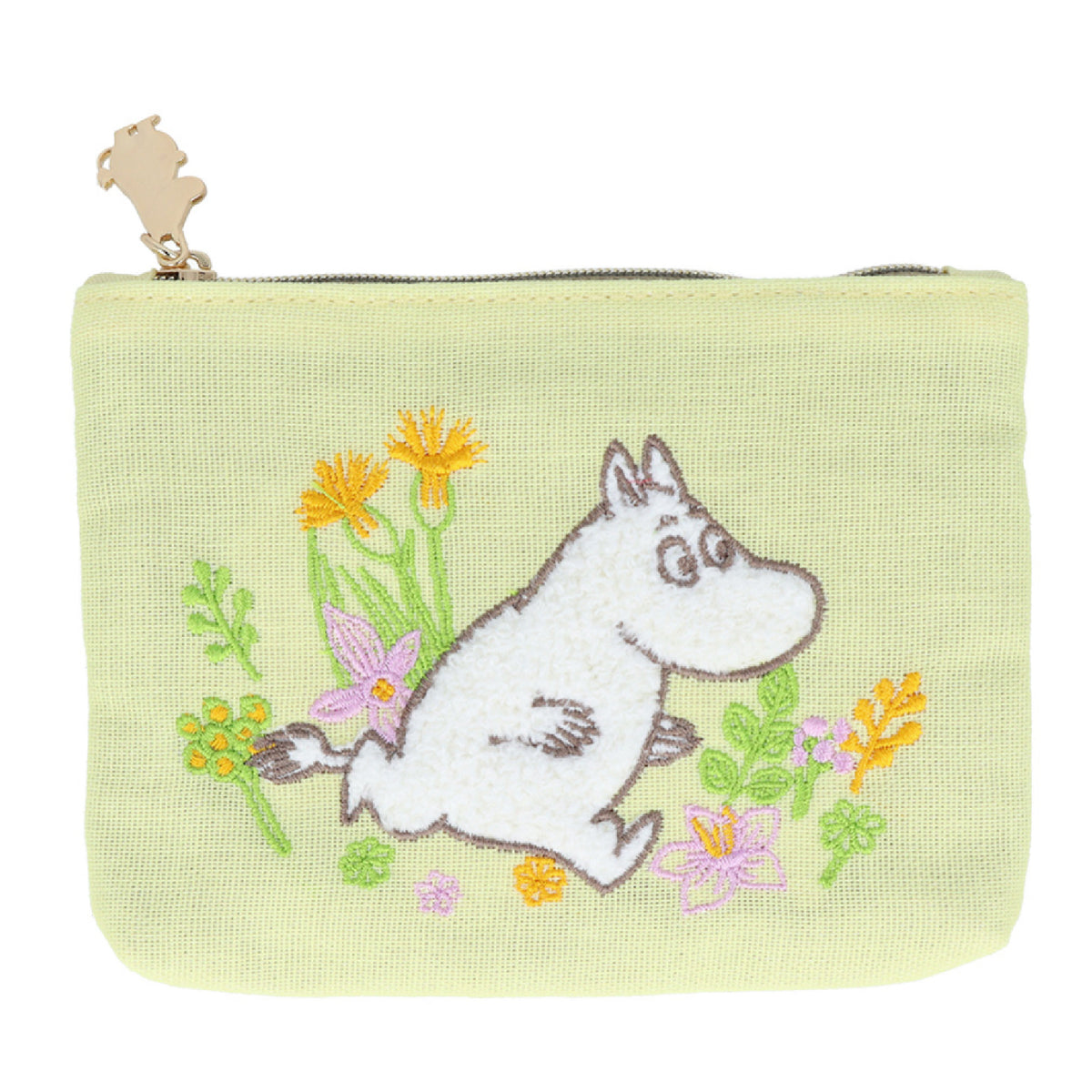 Moomintroll Chenille Embroidered Pouch