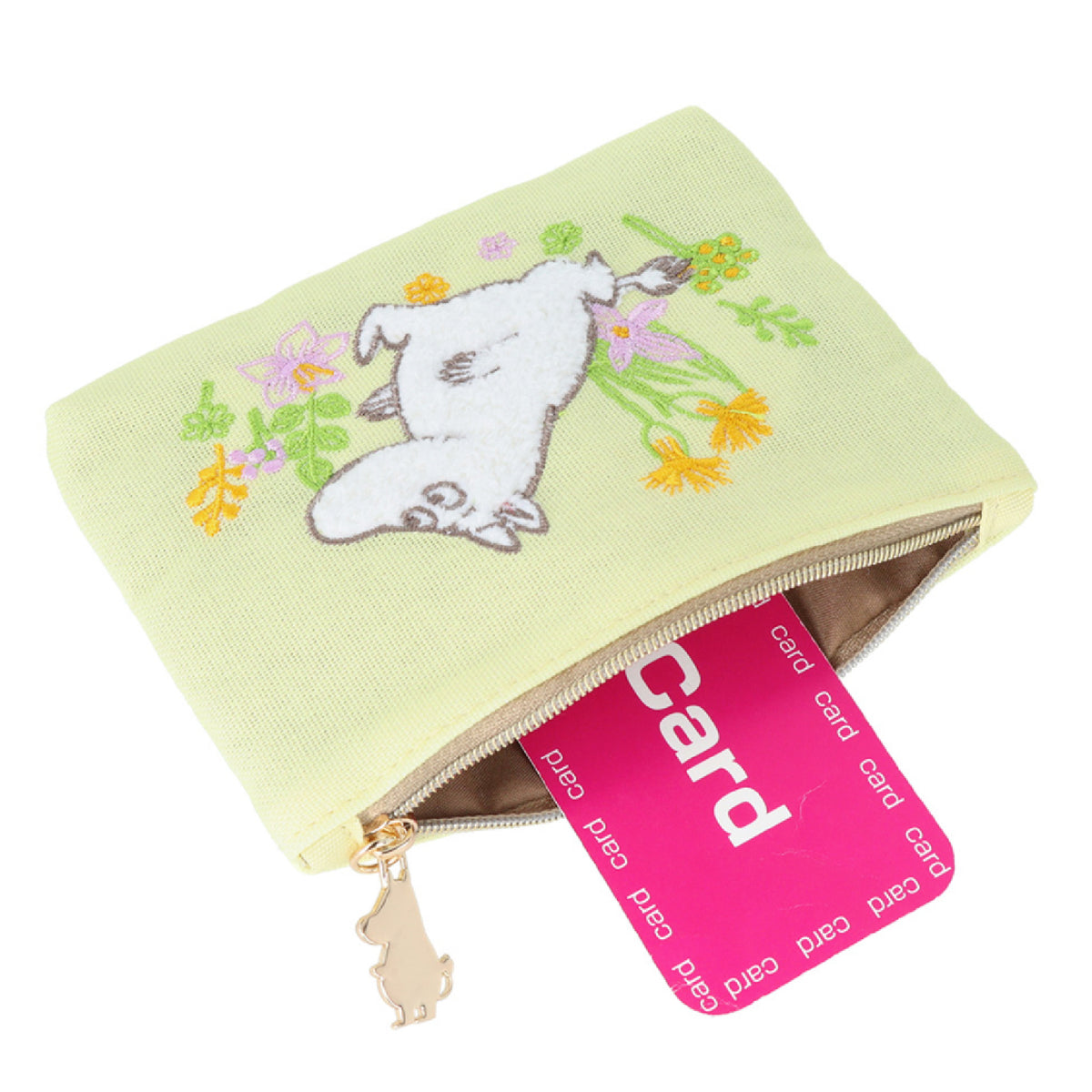 Moomintroll Chenille Embroidered Pouch