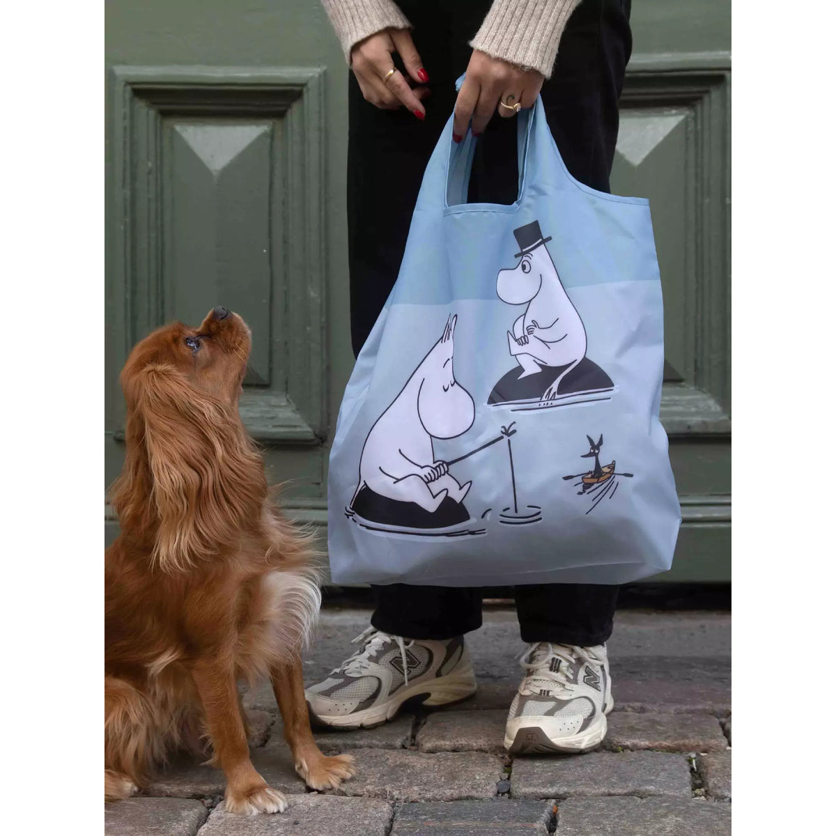 Shopping Bag Moomin Fishing