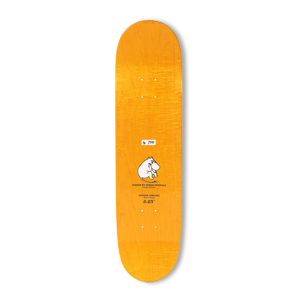 Moomin Skateboard Deck The Comet  White