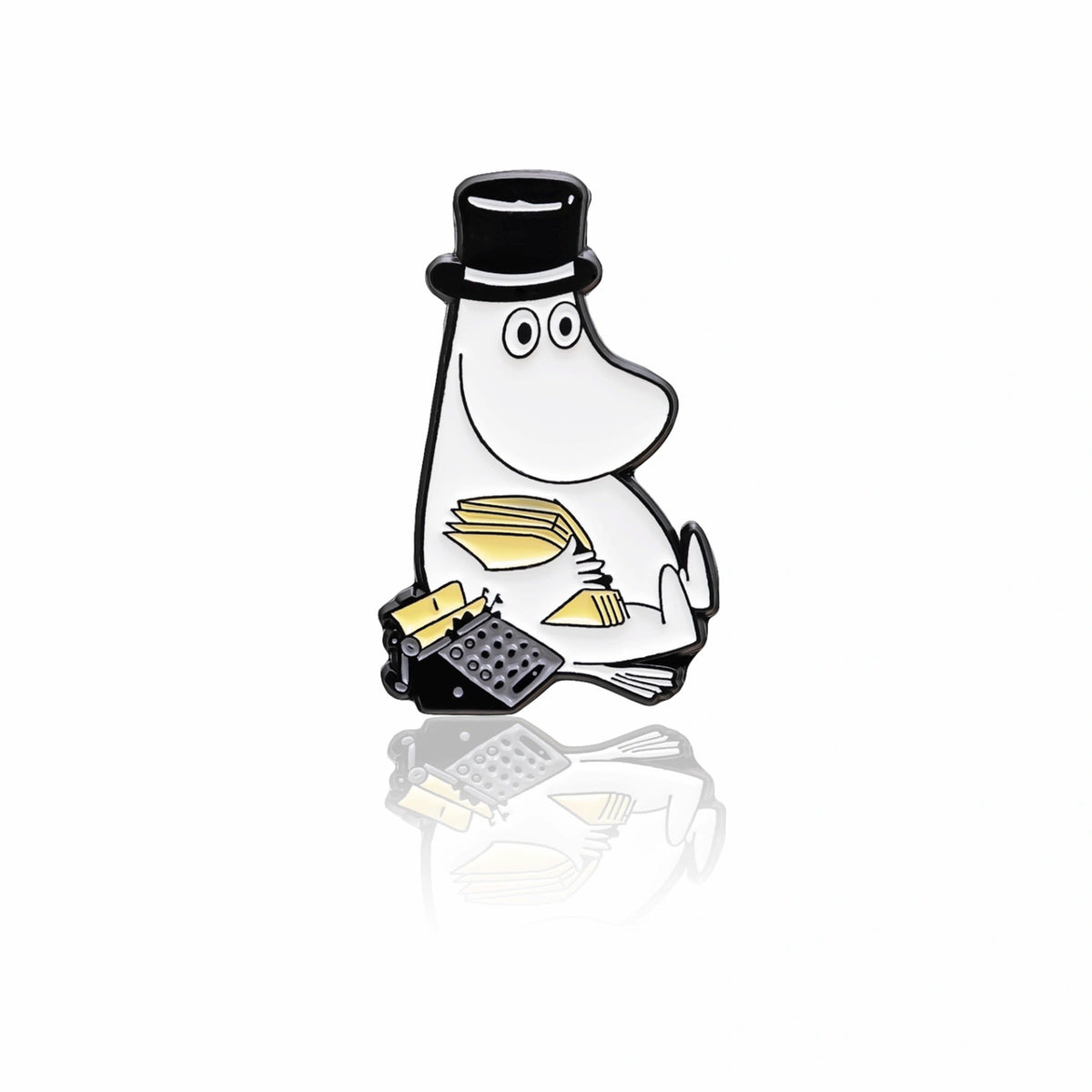 Moominpappa With A Typewriter Pin