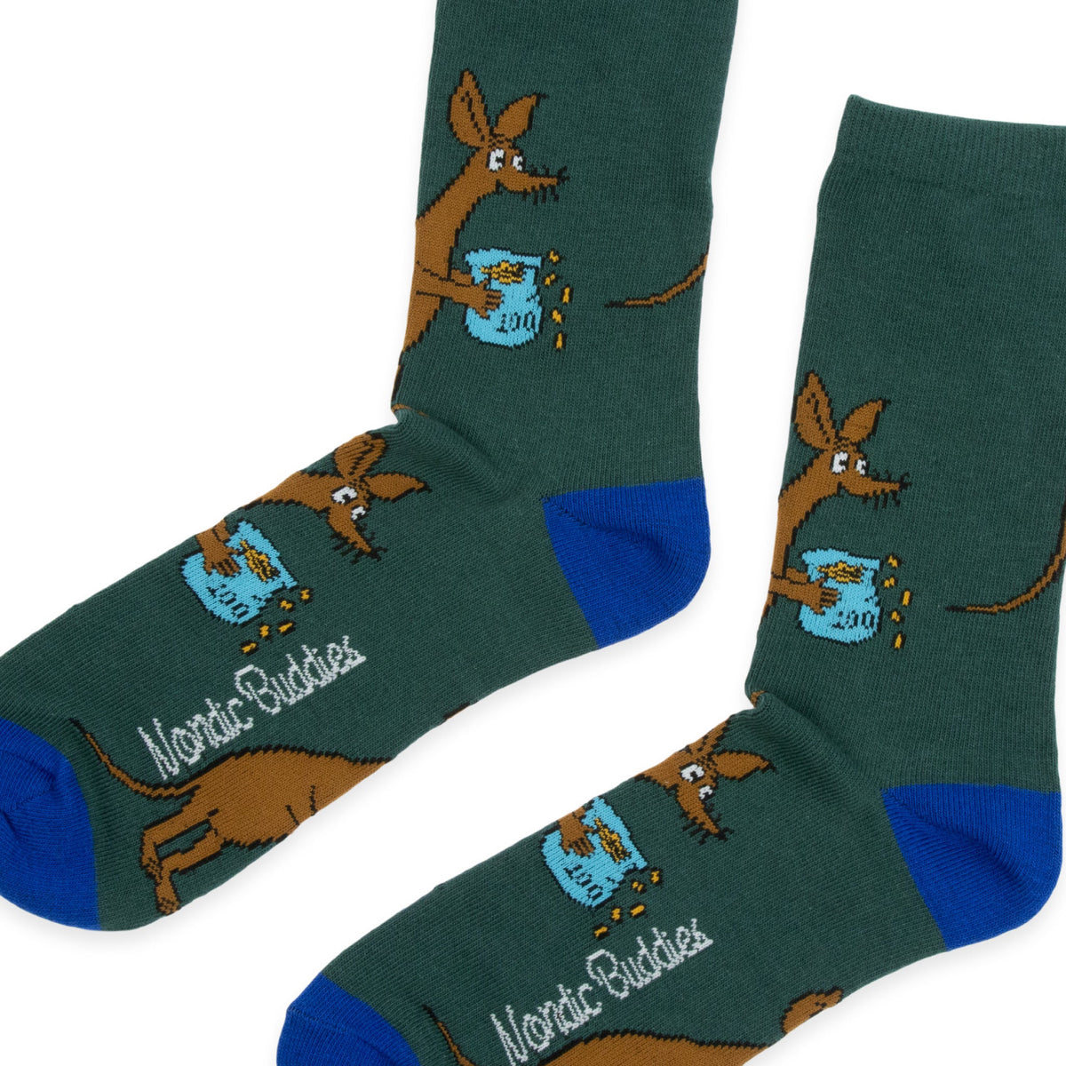 Moomin Socks Sniff Business  Green