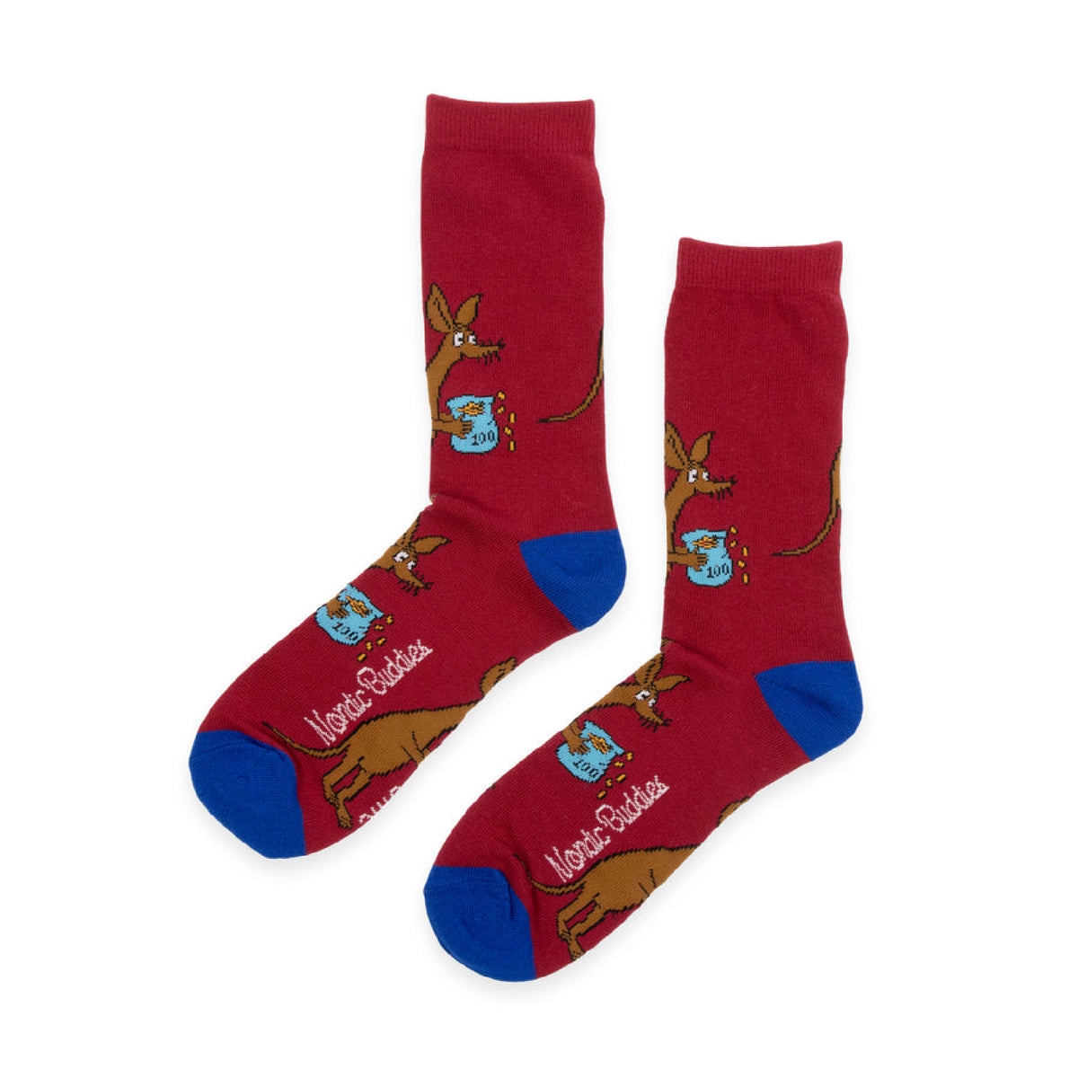Moomin Socks Sniff Business  Red