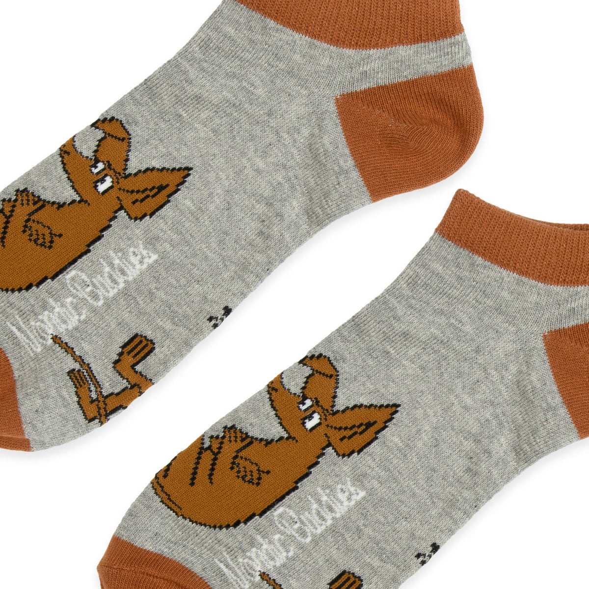 Ankle Socks Sniff Grey/Brown