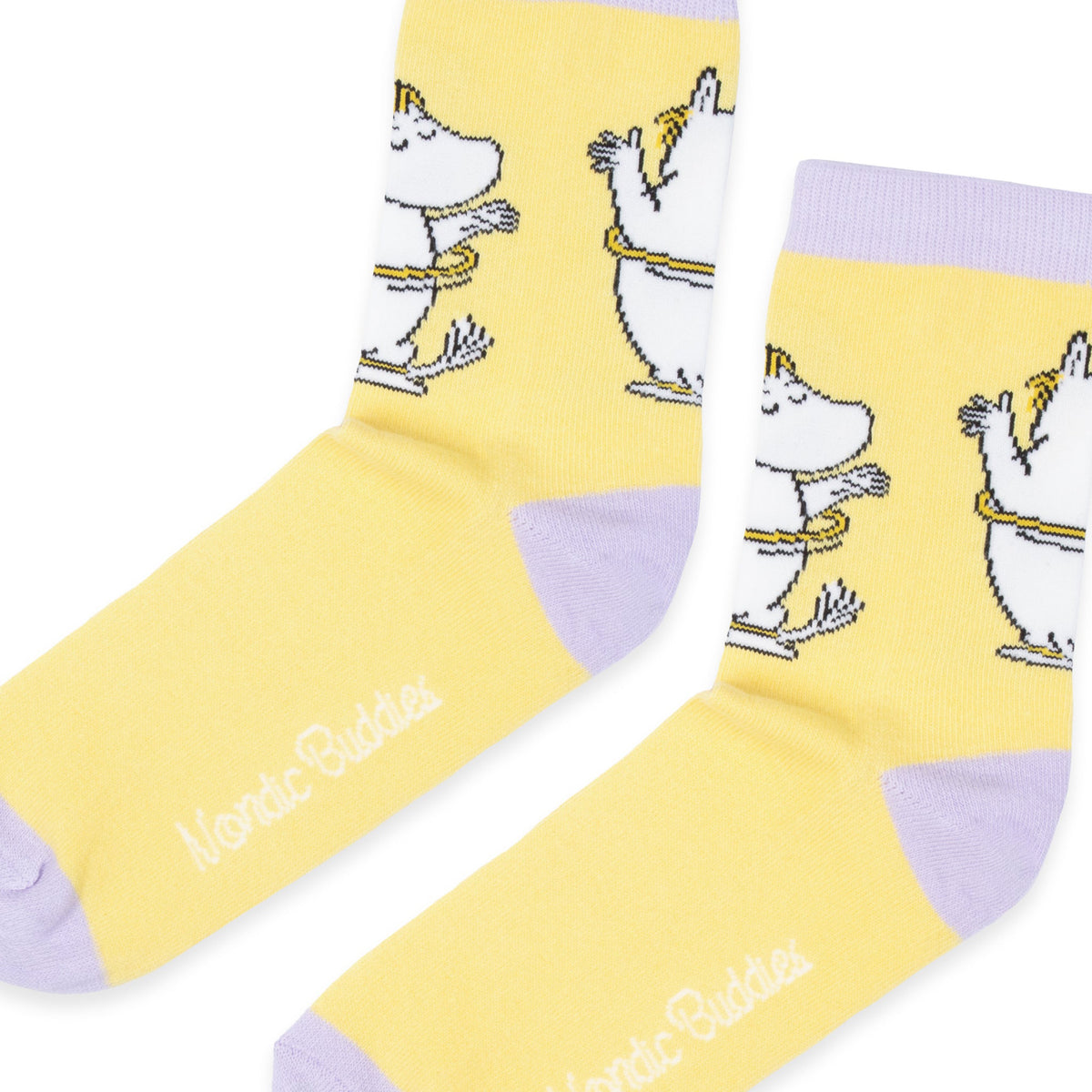 Moomin Socks Snorkmaiden Hoola-Hoop Yellow
