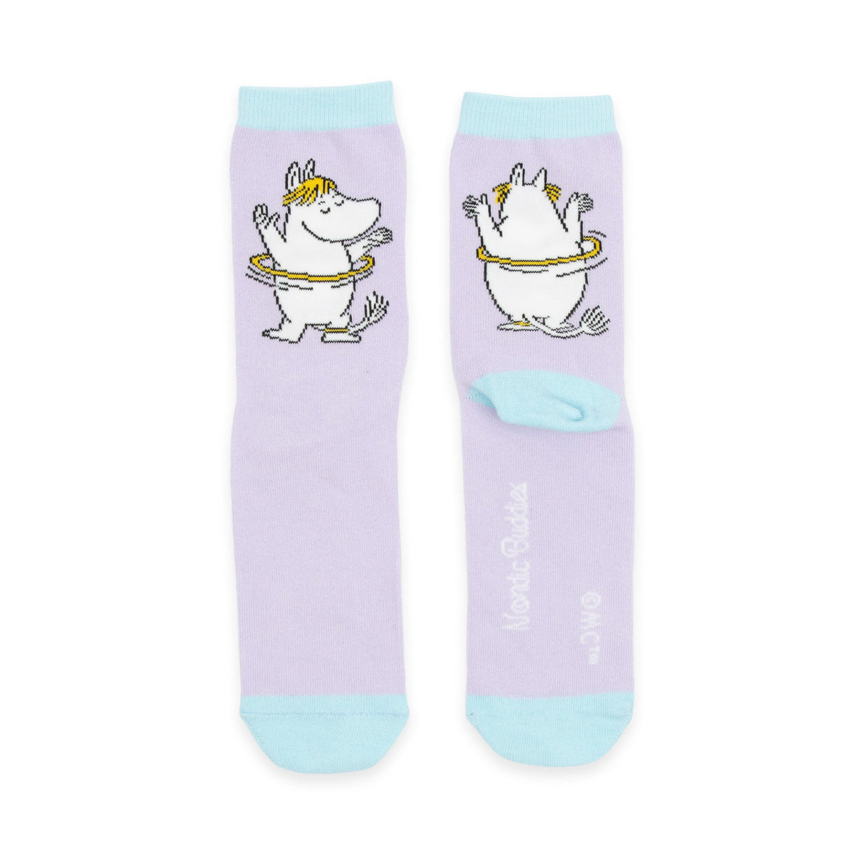 Moomin Socks Snorkmaiden Hoola-Hoop Lilac