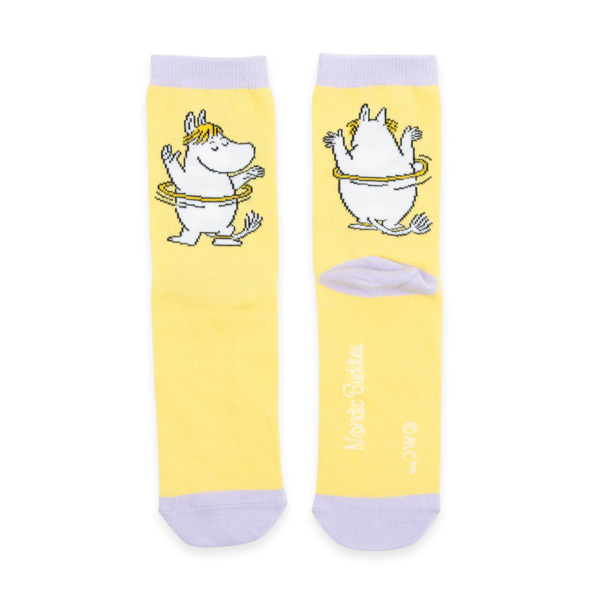 Moomin Socks Snorkmaiden Hoola-Hoop Yellow