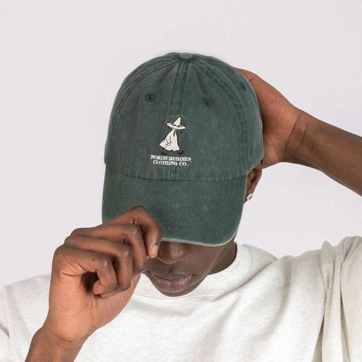 Cap Adult Snufkin Denim Green