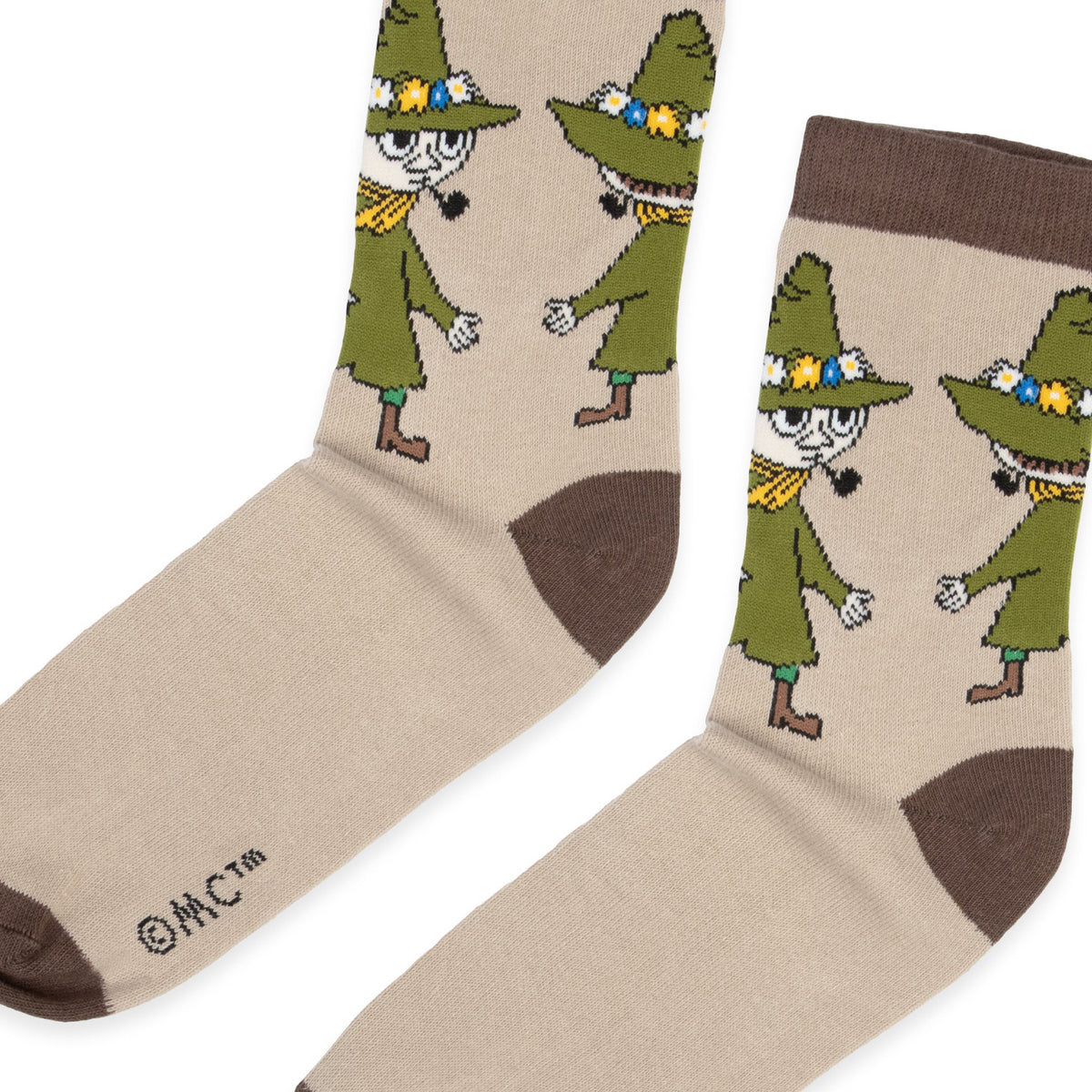 Moomin Socks Snufkin Beige