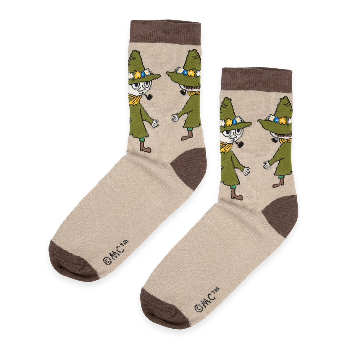 Moomin Socks Snufkin Beige