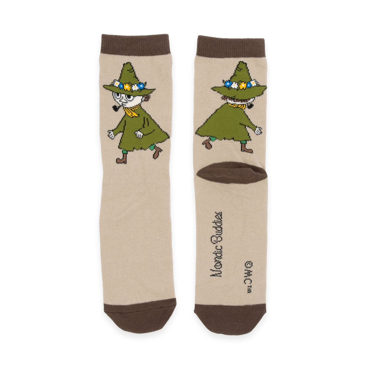 Moomin Socks Snufkin Beige