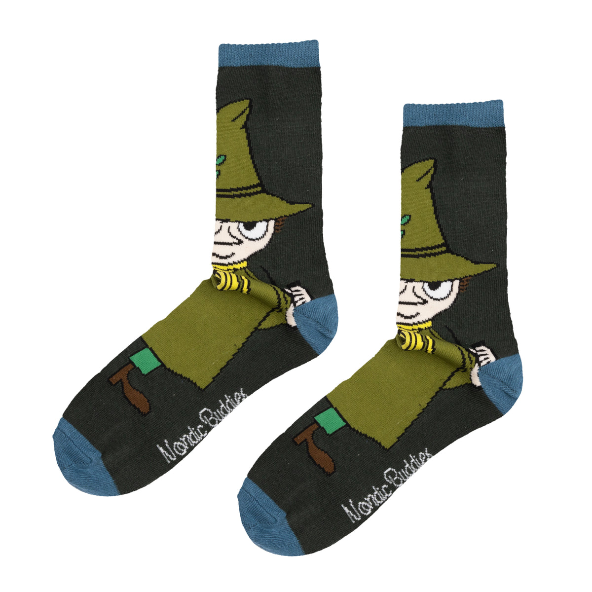 Moomin Socks Snufkin Green