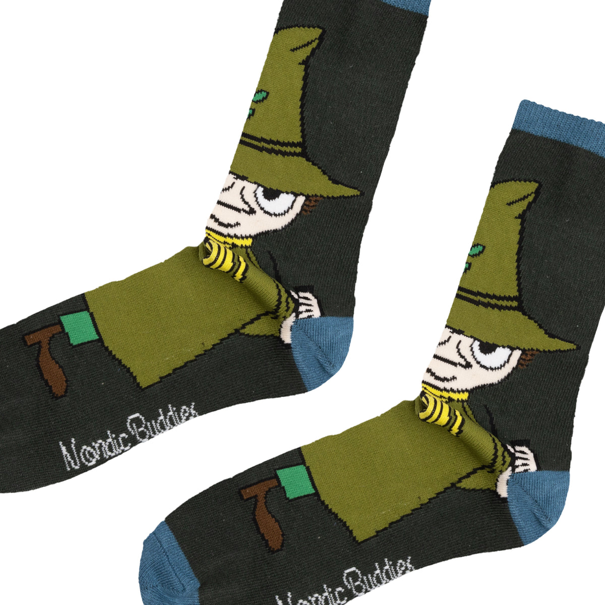 Moomin Socks Snufkin Green
