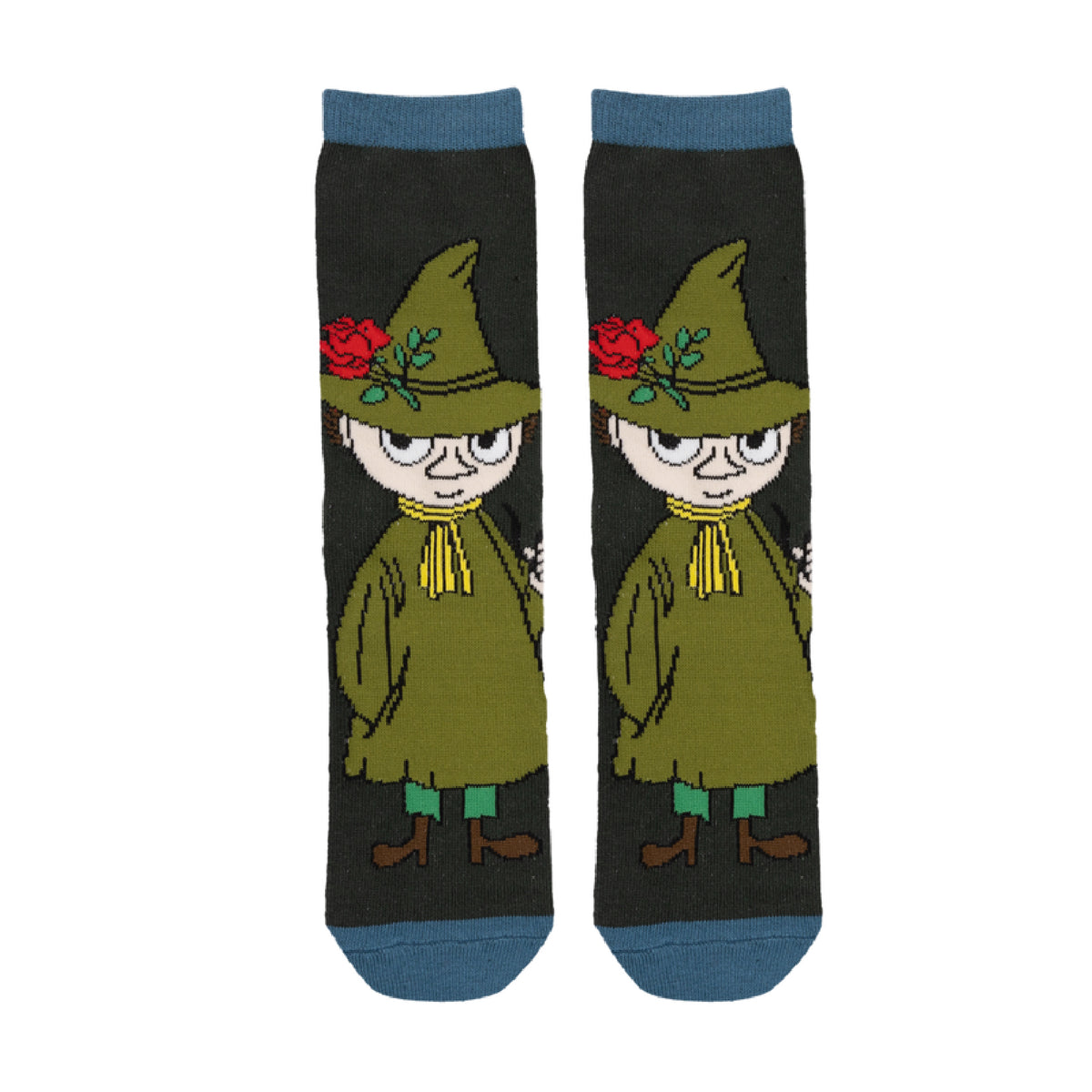 Moomin Socks Snufkin Green