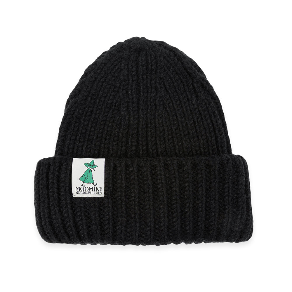 Snufkin Chunky Beanie Black